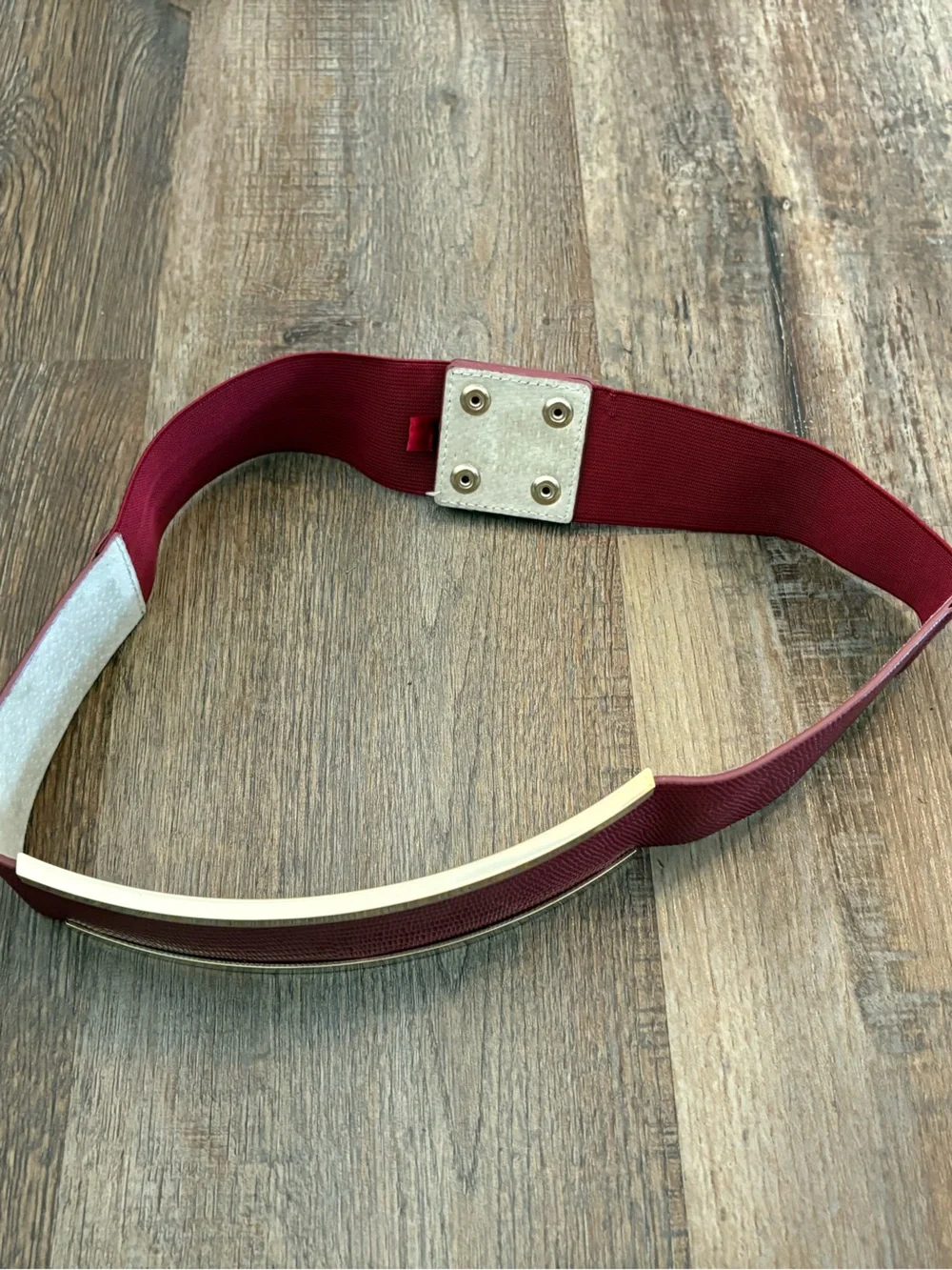 White House Black Market wide elastic Belt